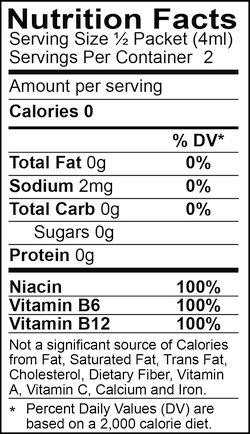 Strike Force FDA Nutrition Facts