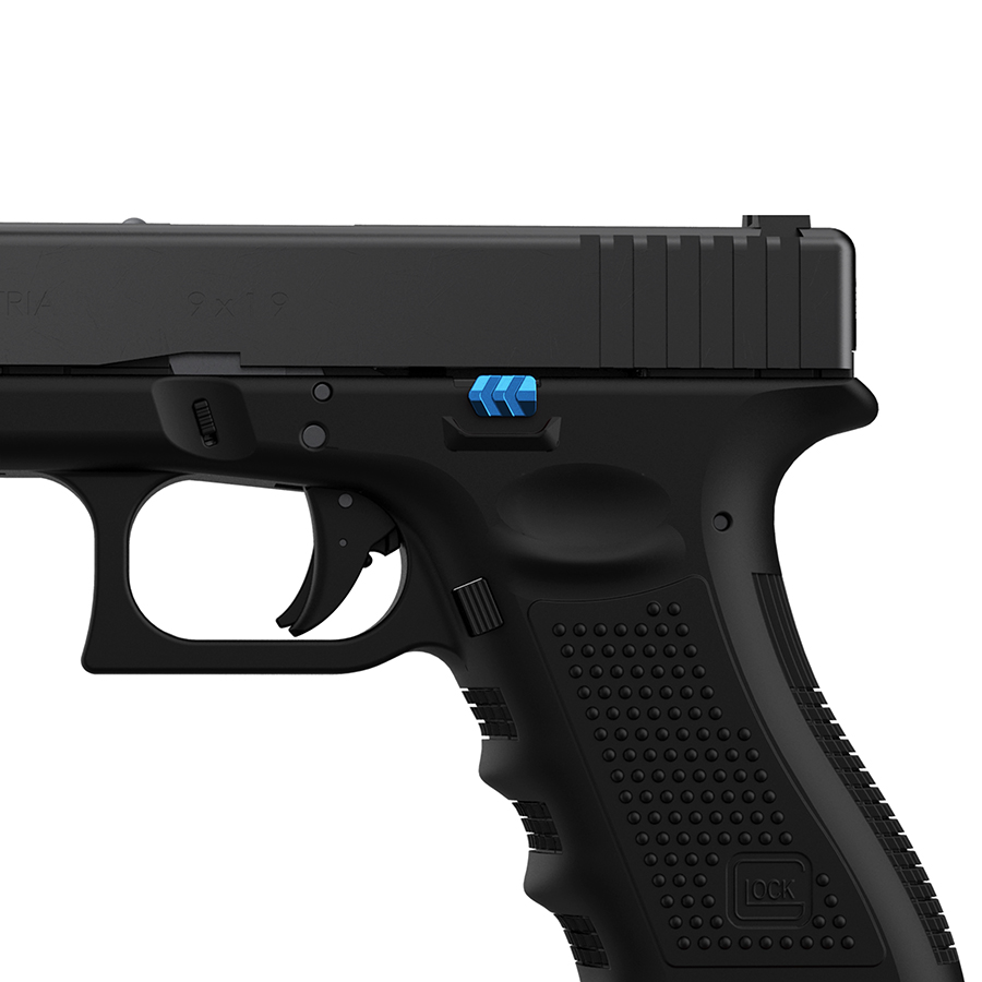 Tyrant-Designs-CNC-Glock-Slide-Release-Blue