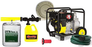 Portable Class A Foam Home Wildfire Protection Pump Package