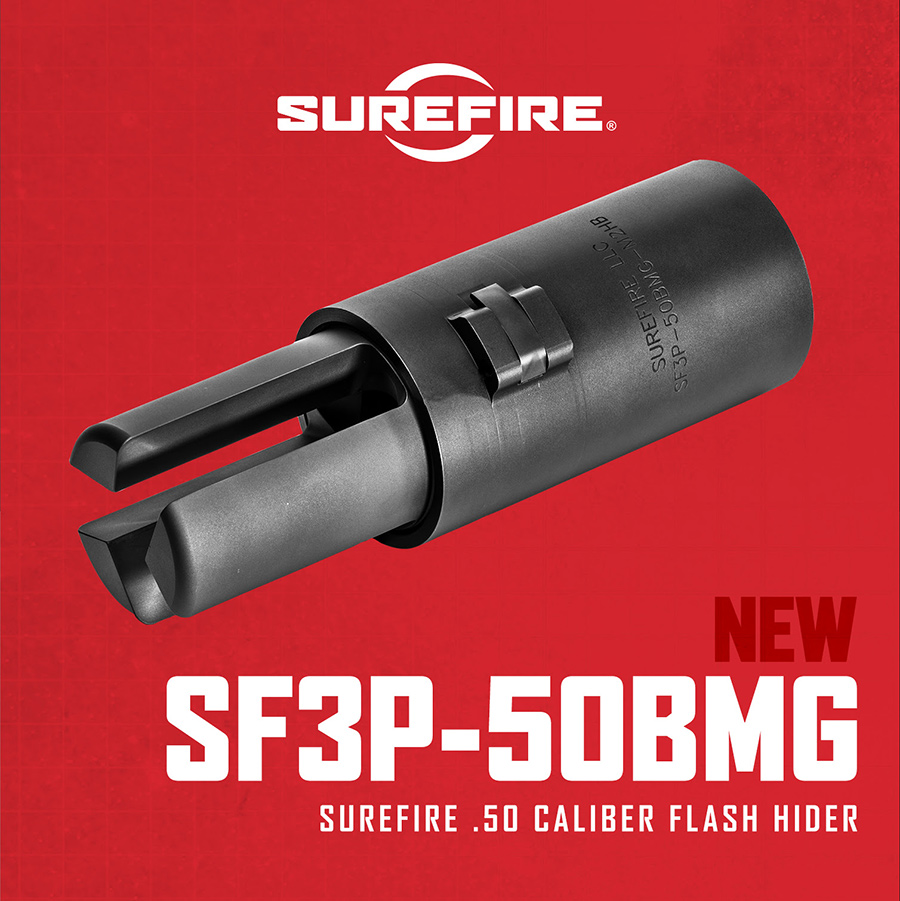 Surefire SF3P-50BMG Ma Deuce Flash Hider