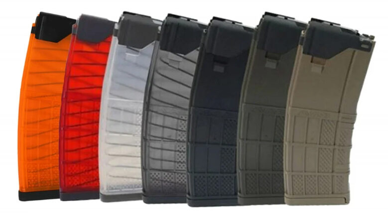 The Lancer OD Green Mags come in many different styles and colors, 